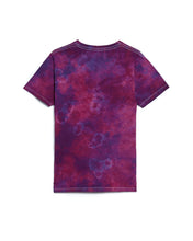 Load image into Gallery viewer, PURPLE RAIN Premium organic cotton tie-dyed short sleeved top
