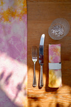 Load image into Gallery viewer, ANGEL CAKE Hand Dyed Large Table Runner Set
